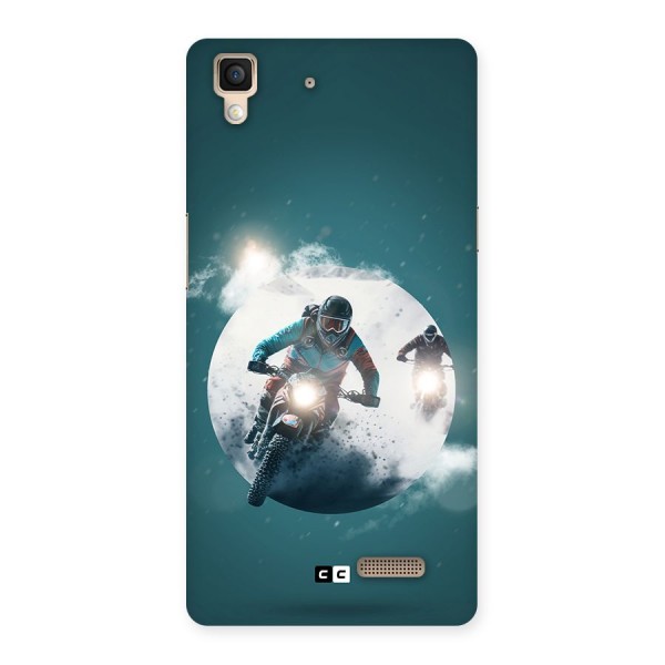 Sky Biker Back Case for Oppo R7