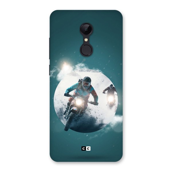 Sky Biker Back Case for Redmi 5