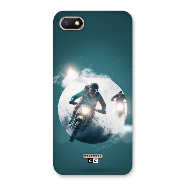 Sky Biker Back Case for Redmi 6A