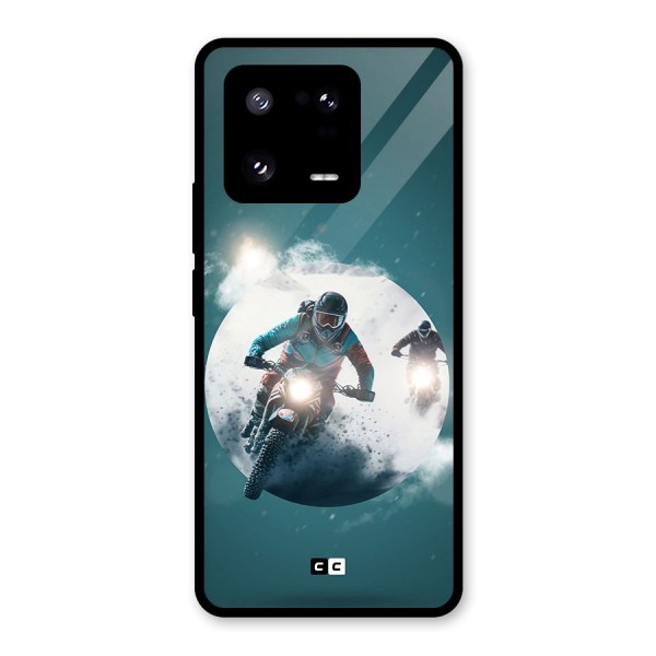 Sky Biker Glass Back Case for Xiaomi 13 Pro