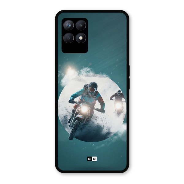 Sky Biker Metal Back Case for Realme 8i