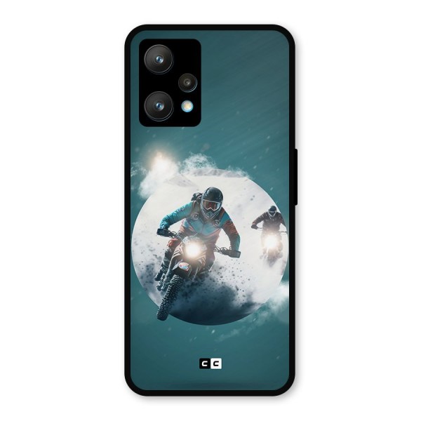 Sky Biker Metal Back Case for Realme 9