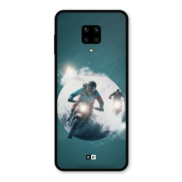 Sky Biker Metal Back Case for Redmi Note 10 Lite