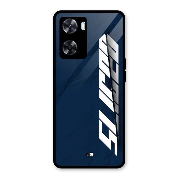 Sliced Now Glass Back Case for Oppo A77s