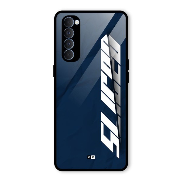 Sliced Now Glass Back Case for Oppo Reno4 Pro