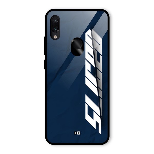 Sliced Now Glass Back Case for Redmi Note 7S