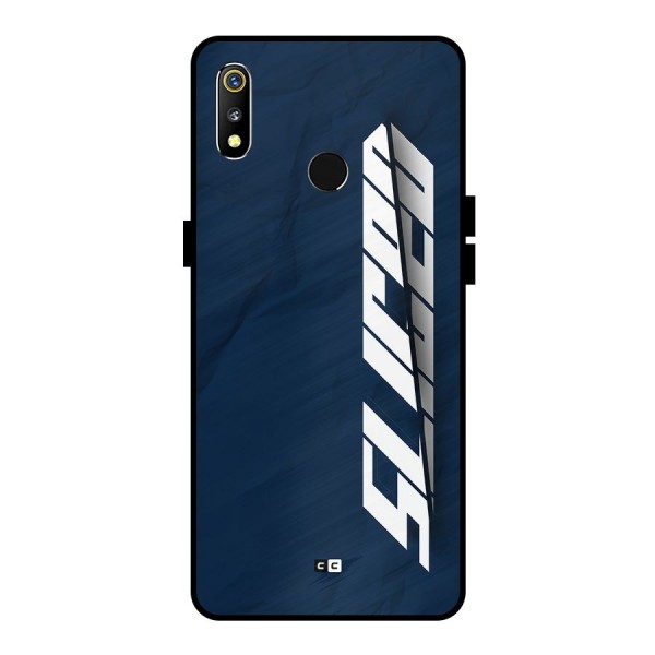 Sliced Now Metal Back Case for Realme 3