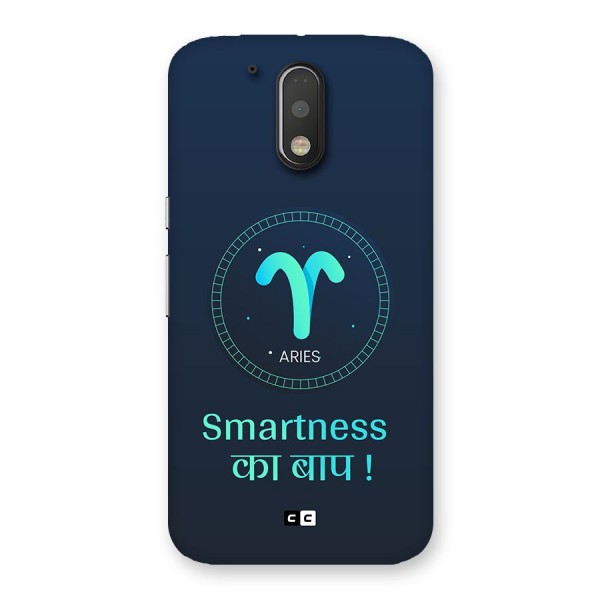 Smart Aries Back Case for Moto G4