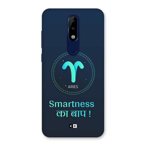 Smart Aries Back Case for Nokia 5.1 Plus