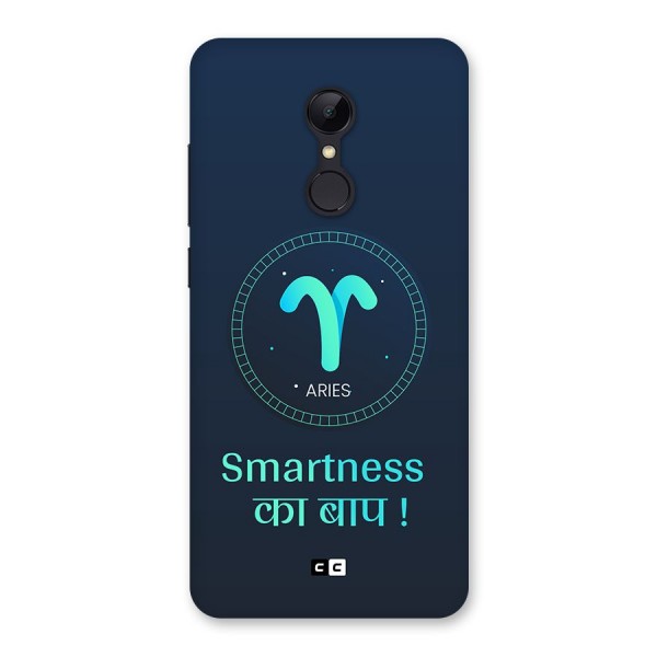 Smart Aries Back Case for Redmi 5