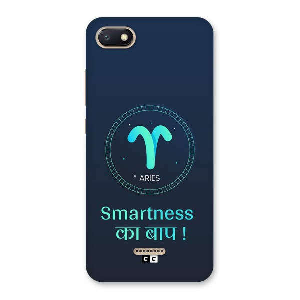 Smart Aries Back Case for Redmi 6A