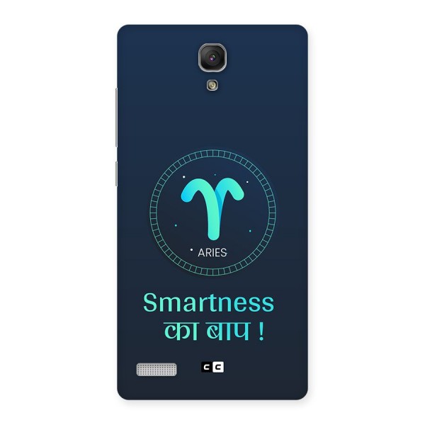 Smart Aries Back Case for Redmi Note