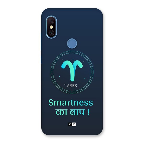 Smart Aries Back Case for Redmi Note 6 Pro