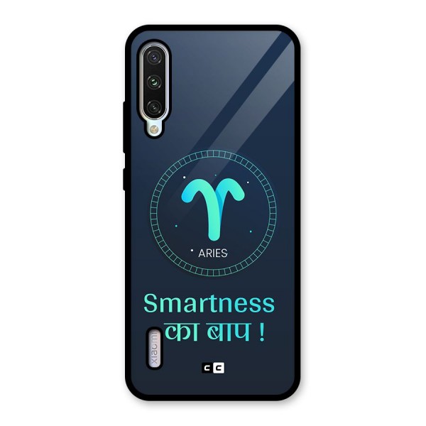 Smart Aries Glass Back Case for Mi A3