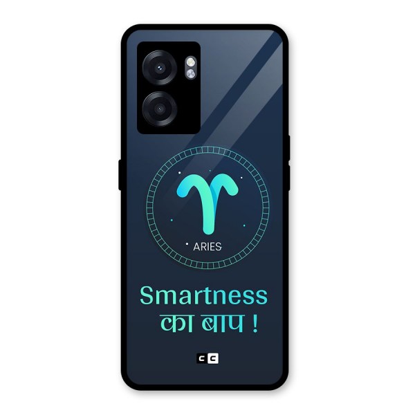 Smart Aries Glass Back Case for Oppo K10 (5G)