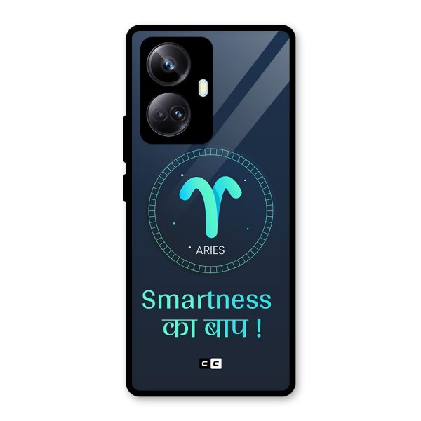 Smart Aries Glass Back Case for Realme 10 Pro Plus