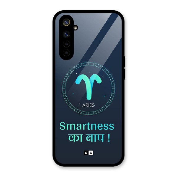 Smart Aries Glass Back Case for Realme 6i