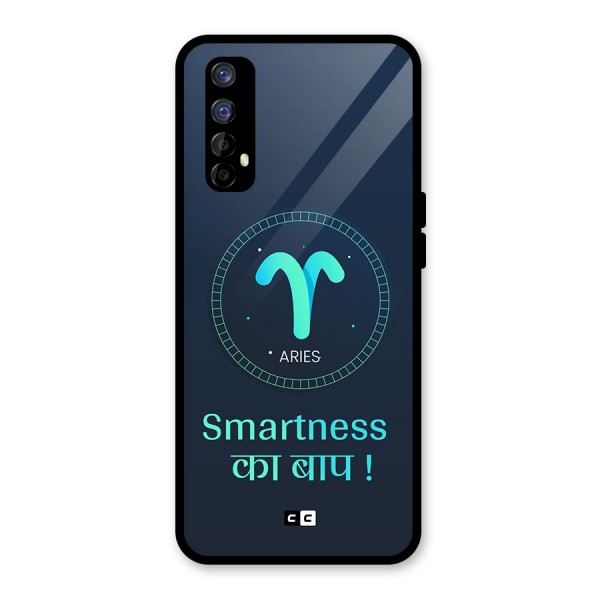 Smart Aries Glass Back Case for Realme 7