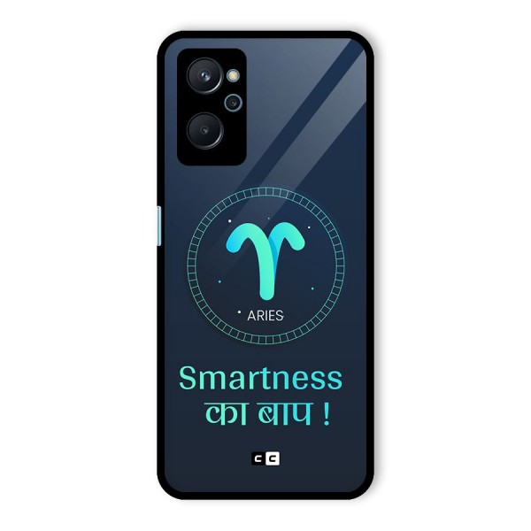 Smart Aries Glass Back Case for Realme 9i