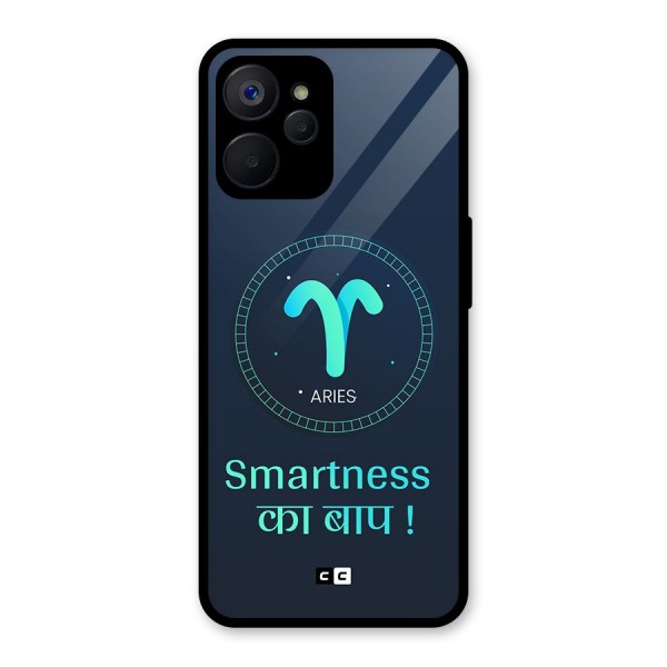Smart Aries Glass Back Case for Realme 9i 5G