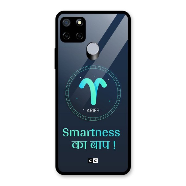 Smart Aries Glass Back Case for Realme C15