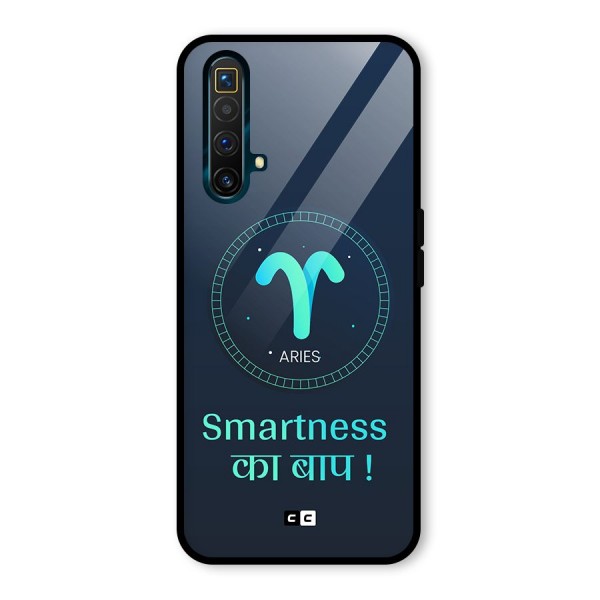 Smart Aries Glass Back Case for Realme X3 SuperZoom