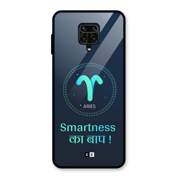 Smart Aries Glass Back Case for Redmi Note 10 Lite