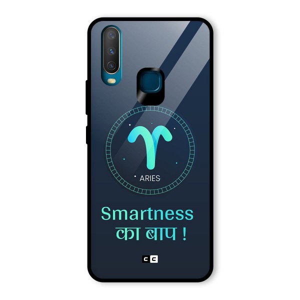 Smart Aries Glass Back Case for Vivo Y17