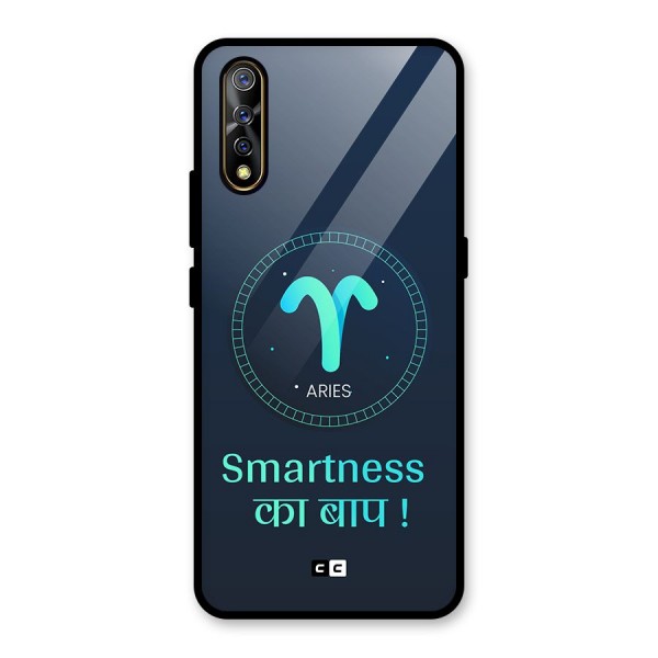 Smart Aries Glass Back Case for Vivo Z1x