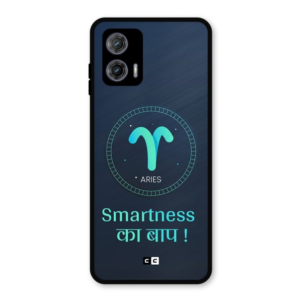 Smart Aries Metal Back Case for Moto G73