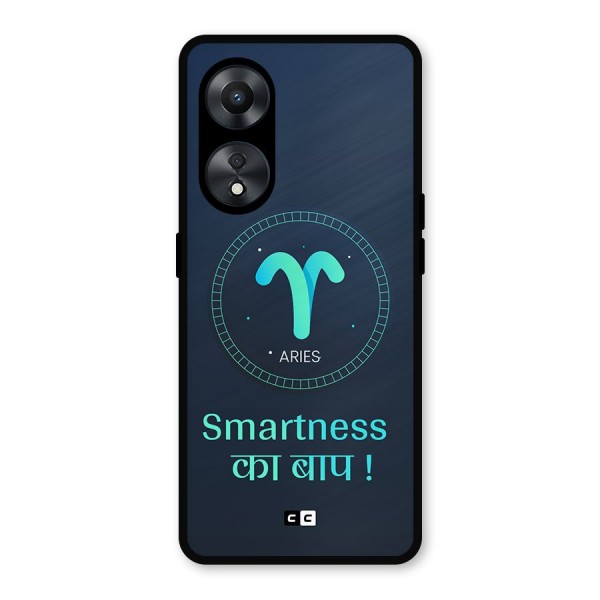 Smart Aries Metal Back Case for Oppo A78