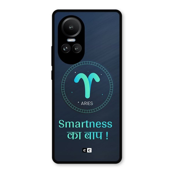 Smart Aries Metal Back Case for Oppo Reno10 Pro