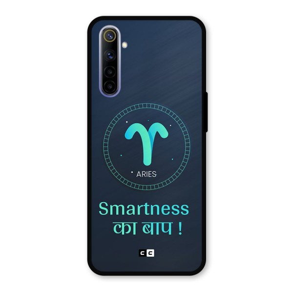 Smart Aries Metal Back Case for Realme 6