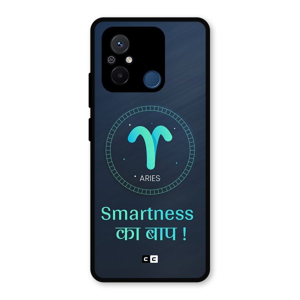 Smart Aries Metal Back Case for Redmi 12C