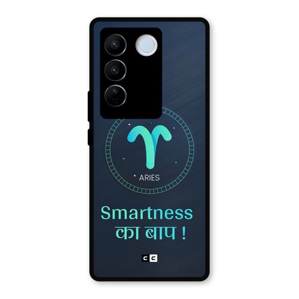 Smart Aries Metal Back Case for Vivo V27