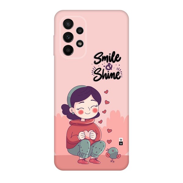 Smile And Shine Back Case for Galaxy A23