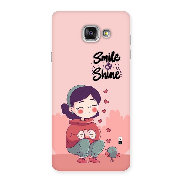 Smile And Shine Back Case for Galaxy A7 (2016)