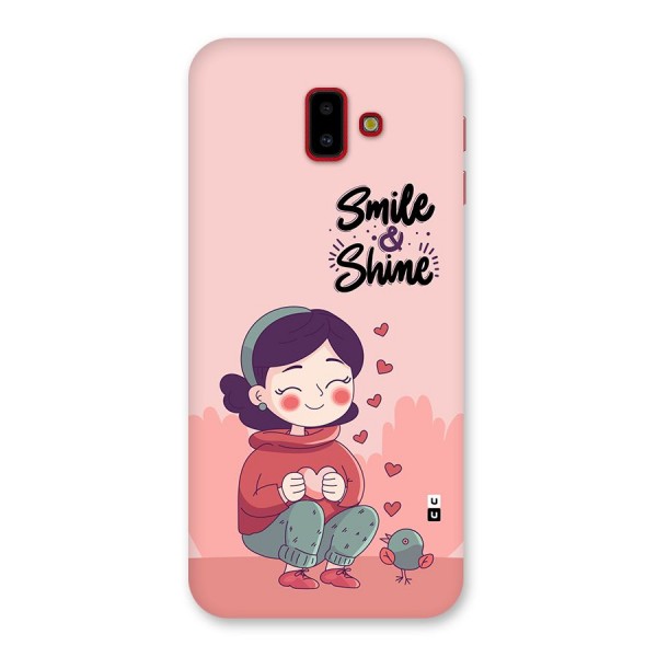 Smile And Shine Back Case for Galaxy J6 Plus