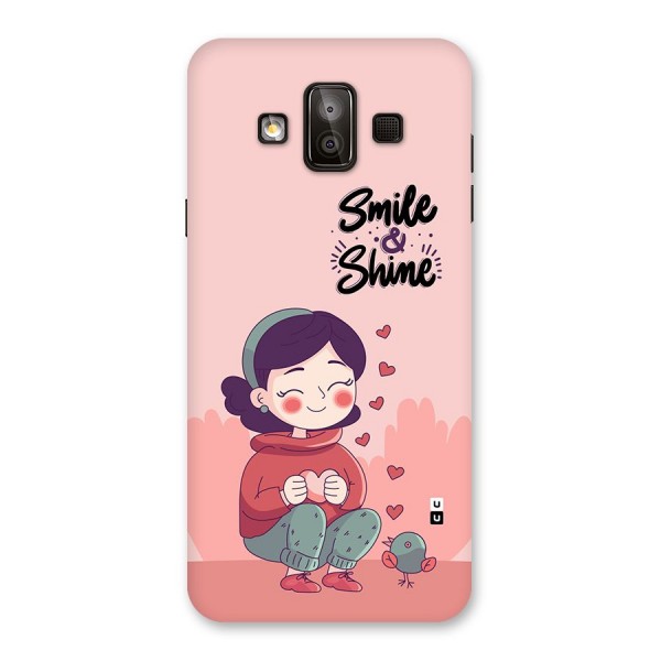 Smile And Shine Back Case for Galaxy J7 Duo