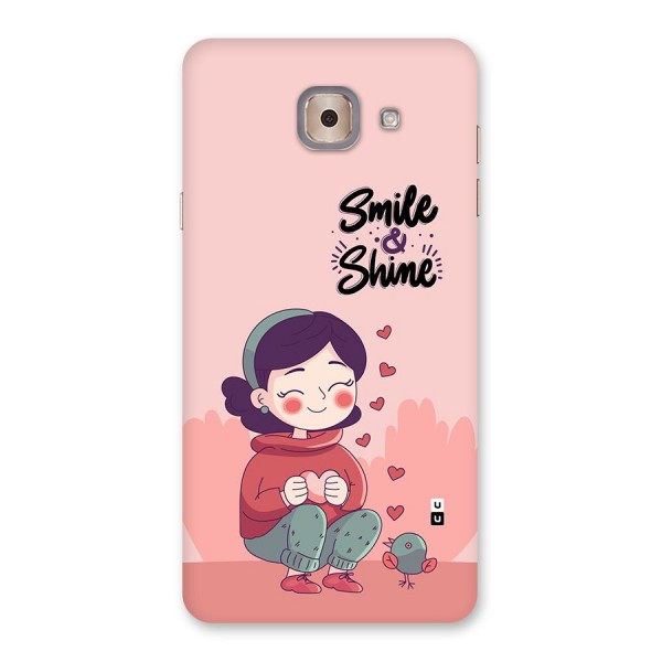 Smile And Shine Back Case for Galaxy J7 Max