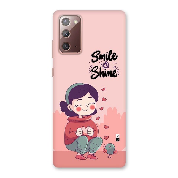 Smile And Shine Back Case for Galaxy Note 20