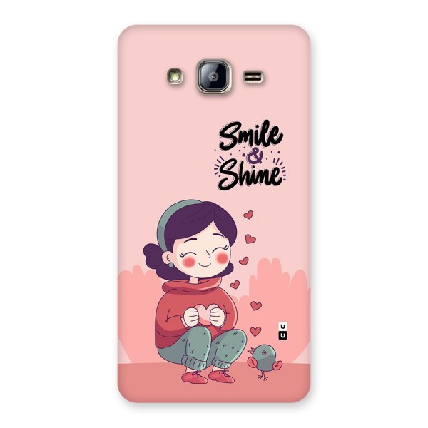 Smile And Shine Back Case for Galaxy On5