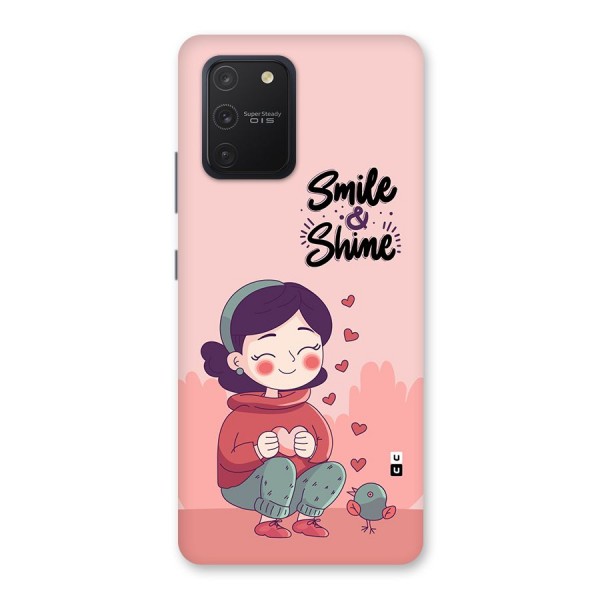 Smile And Shine Back Case for Galaxy S10 Lite