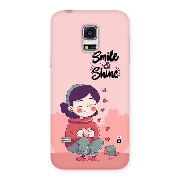 Smile And Shine Back Case for Galaxy S5 Mini