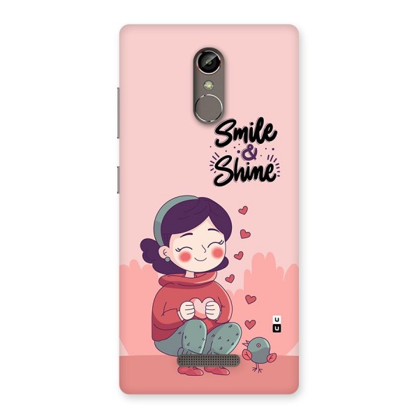 Smile And Shine Back Case for Gionee S6s