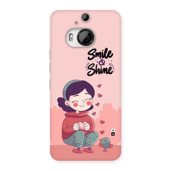 Smile And Shine Back Case for HTC One M9 Plus