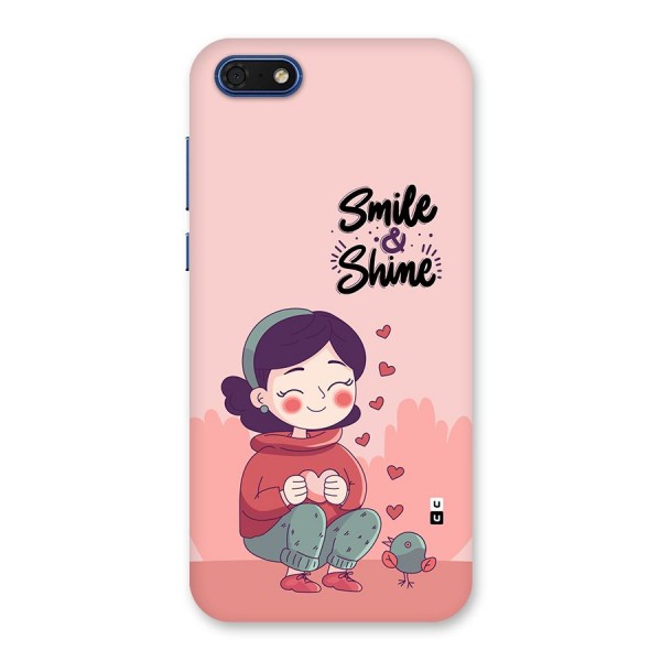 Smile And Shine Back Case for Honor 7s