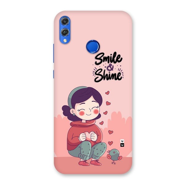 Smile And Shine Back Case for Honor 8X