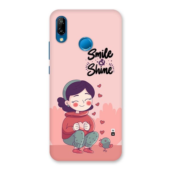 Smile And Shine Back Case for Huawei P20 Lite