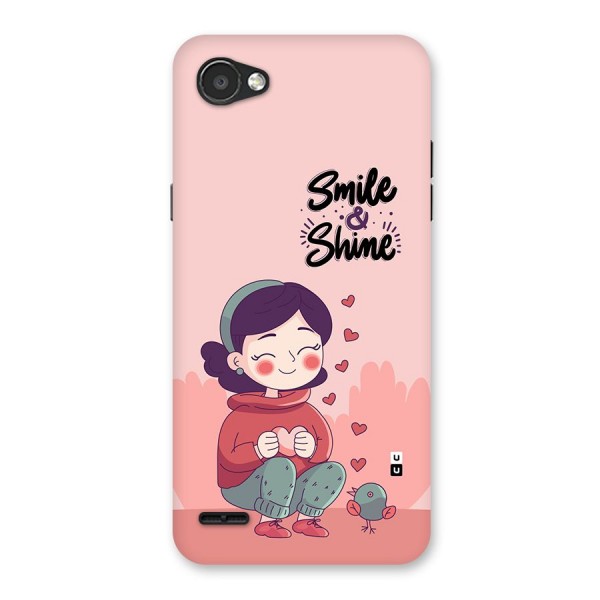 Smile And Shine Back Case for LG Q6